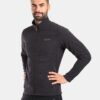 Men's fleece sweatshirt Kilpi GLAMER-M Black