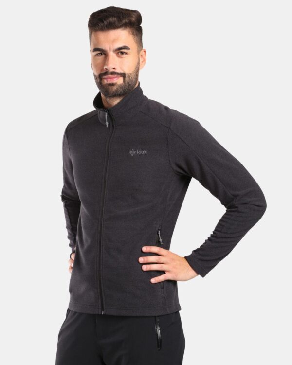 Men's fleece sweatshirt Kilpi GLAMER-M Black