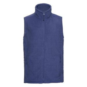 Men's fleece vest 100% polyester