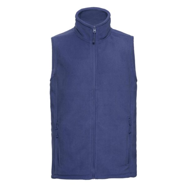 Men's fleece vest 100% polyester