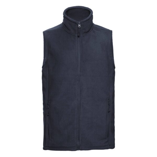 Men's fleece vest 100% polyester