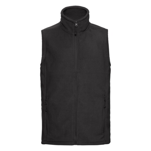 Men's fleece vest 100% polyester