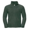 Men's fleece with long zipper 100% polyester