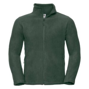 Men's fleece with long zipper 100% polyester