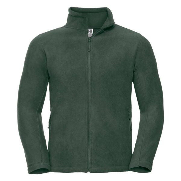 Men's fleece with long zipper 100% polyester