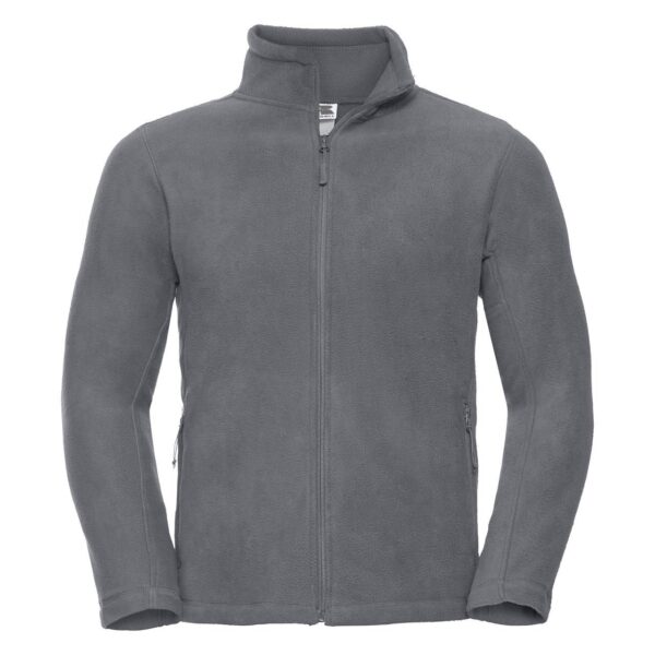 Men's fleece with long zipper 100% polyester