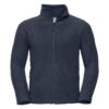 Men's fleece with long zipper 100% polyester
