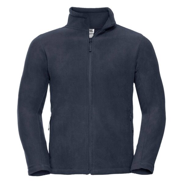 Men's fleece with long zipper 100% polyester
