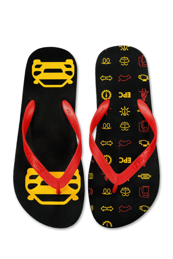 Men's flip-flops Frogies Car Lover