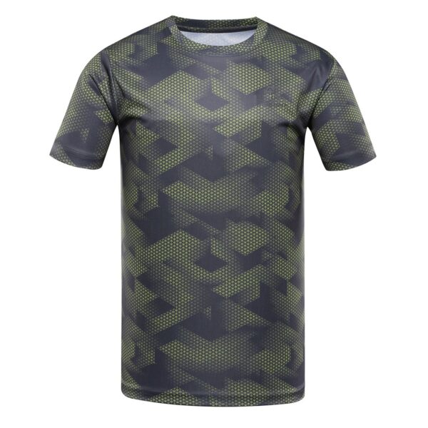 Men's functional T-shirt ALPINE PRO QUATR neon safety yellow variant pb