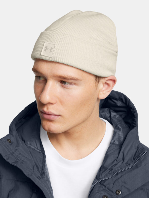 Men's hat Under Armour UA Halftime Shallow Cuff-WHT - Men's