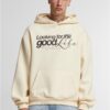 Men's hoodie For The Good cream