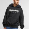 Men's hoodie Highrollers Oversize black
