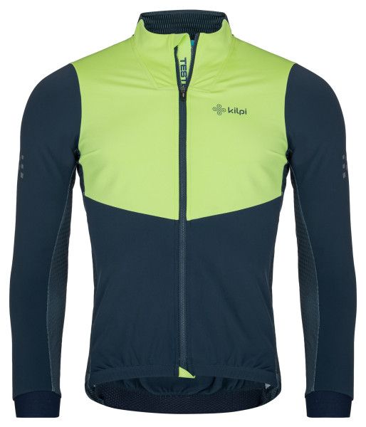 Men's insulated cycling jersey Kilpi MOVETO-M dark blue