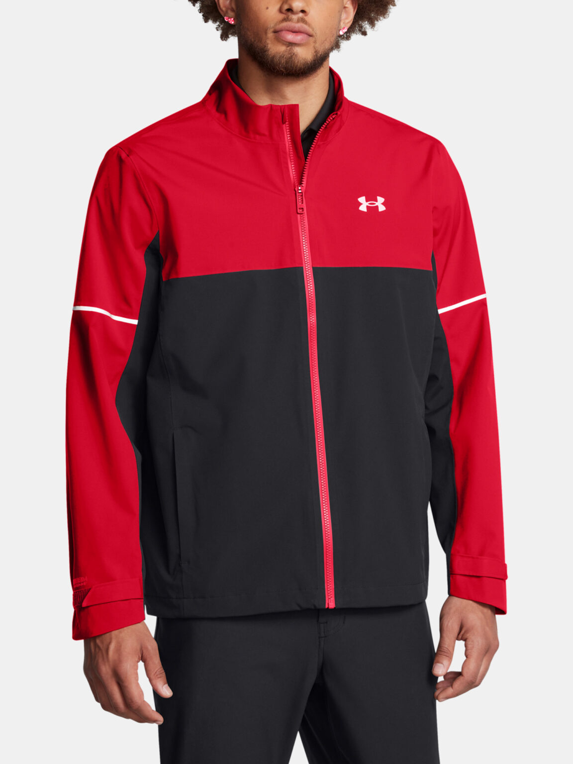 Men's jacket Under Armour DRIVE RAIN JACKET-RED - Men's