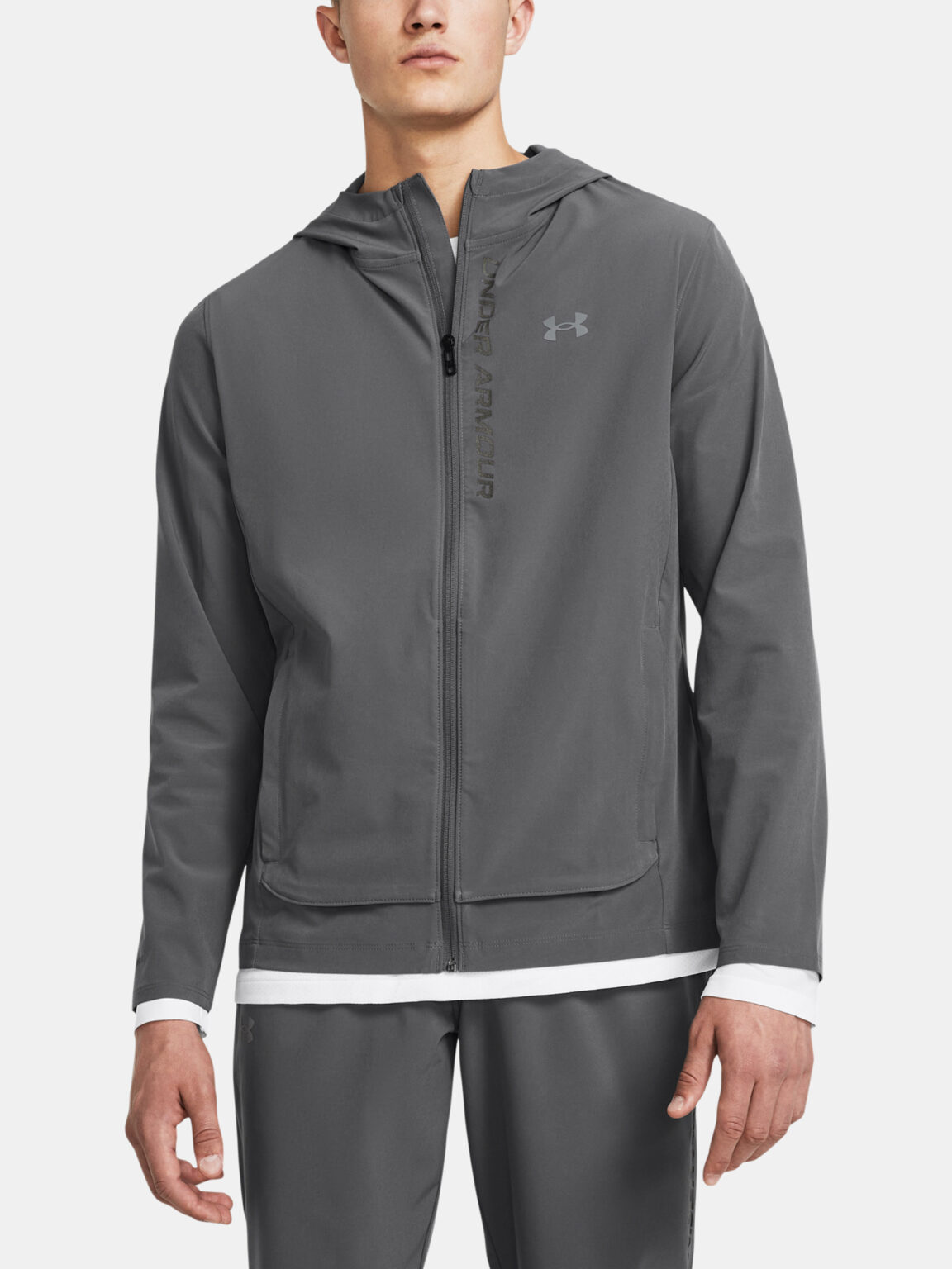 Men's jacket Under Armour UA OUTRUN THE STORM JACKET-GRY - Men's