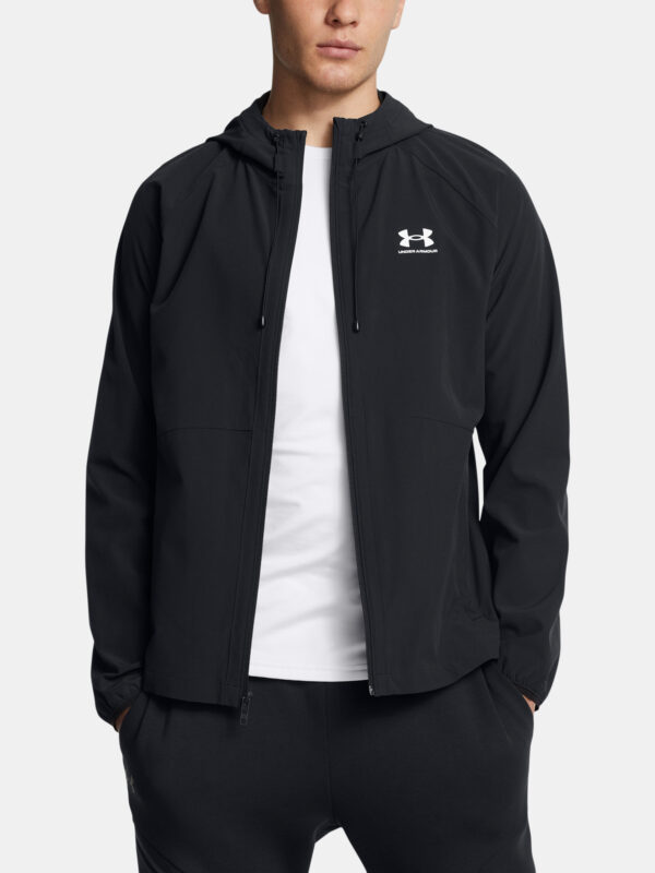 Men's jacket Under Armour UA Stretch Wvn WindbreakerEU-BLK - Men's