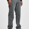 Men's jeans Straight Loose grey/washed