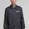 Men's long-sleeved shirt Security US black