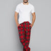 Men's long trousers Narwik - print