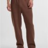 Men's loose sweatpants Fluffy brown
