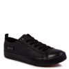 Men's low leather sneakers Big Star KK174009 Black