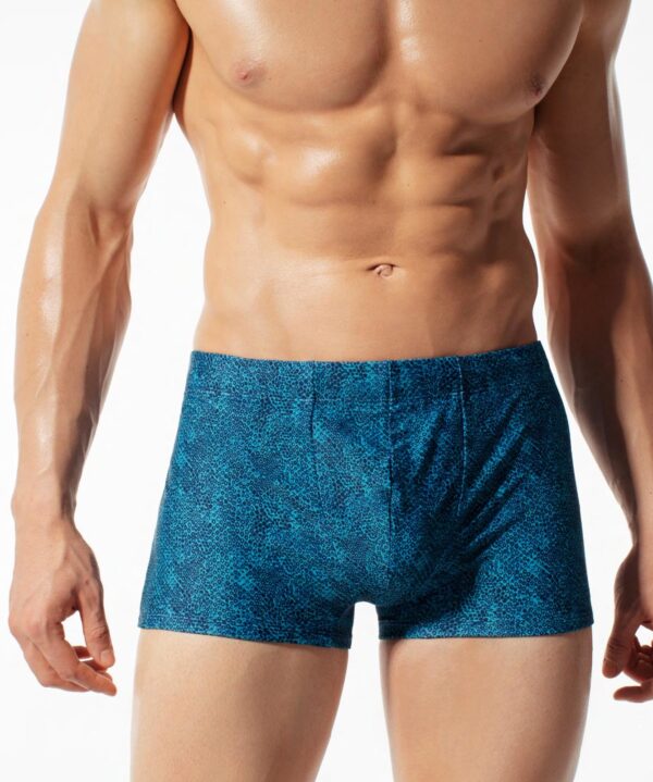 Men's quick-drying ATLANTIC swimsuit boxers - turquoise