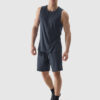 Men's quick-drying sports shorts 4F - denim