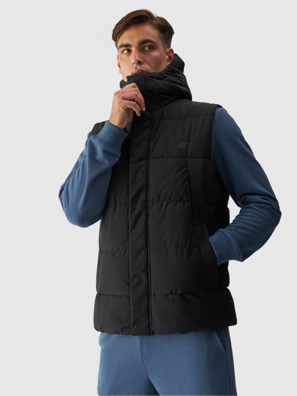 Men's quilted vest 4F