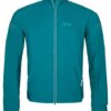 Men's running jacket Kilpi TIRANO-M turquoise