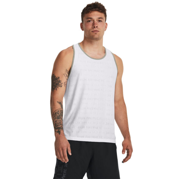 Men's running tank top Under Armour Run Everywhere Singlet