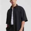 Men's shirt Boxy black