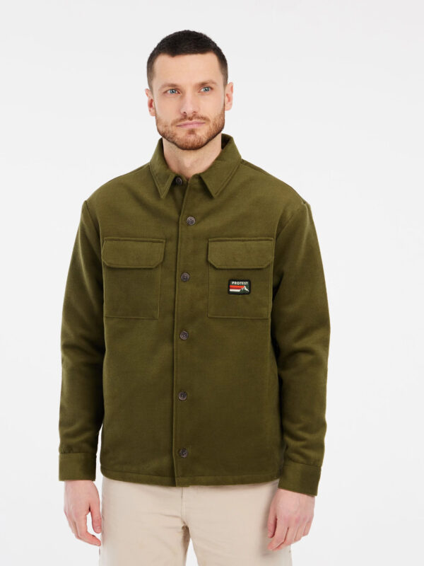 Men's shirt jacket Protest PRTEVERLY