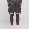 Men's shorts Striped Mesh white/black