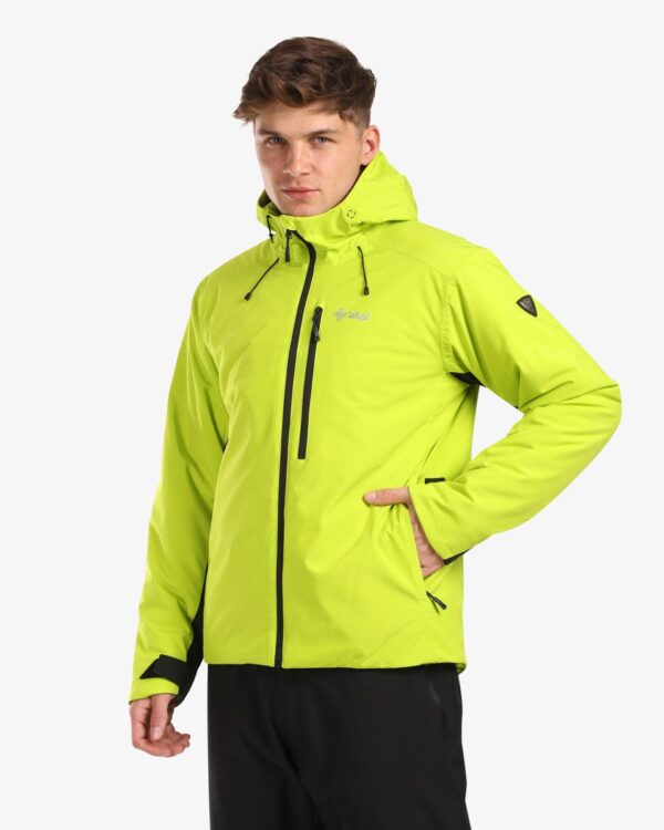 Men's ski jacket Kilpi TAMPA-M Light green