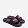 Men's slippers with Big Star logo black
