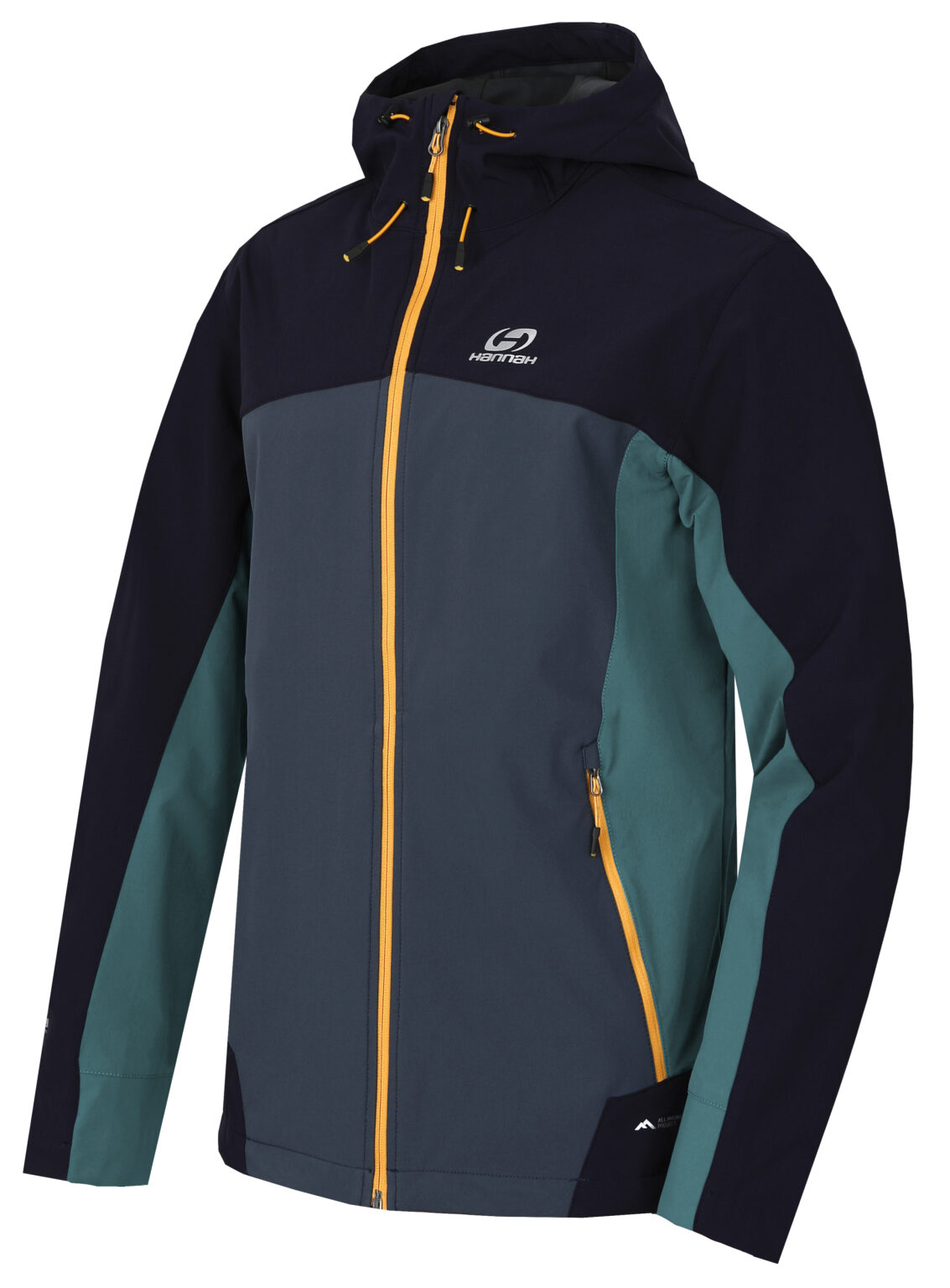 Men's softshell jacket Hannah CARSTEN night sky/dark slate