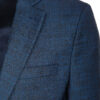Men's solid color jacket indigo Dstreet