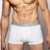 Men's sports boxers made of Pima cotton ATLANTIC - white