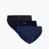 Men's sports briefs ATLANTIC 3Pack - dark blue