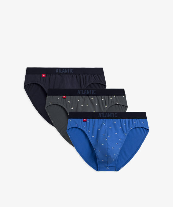 Men's sports briefs ATLANTIC 3Pack - multicolor