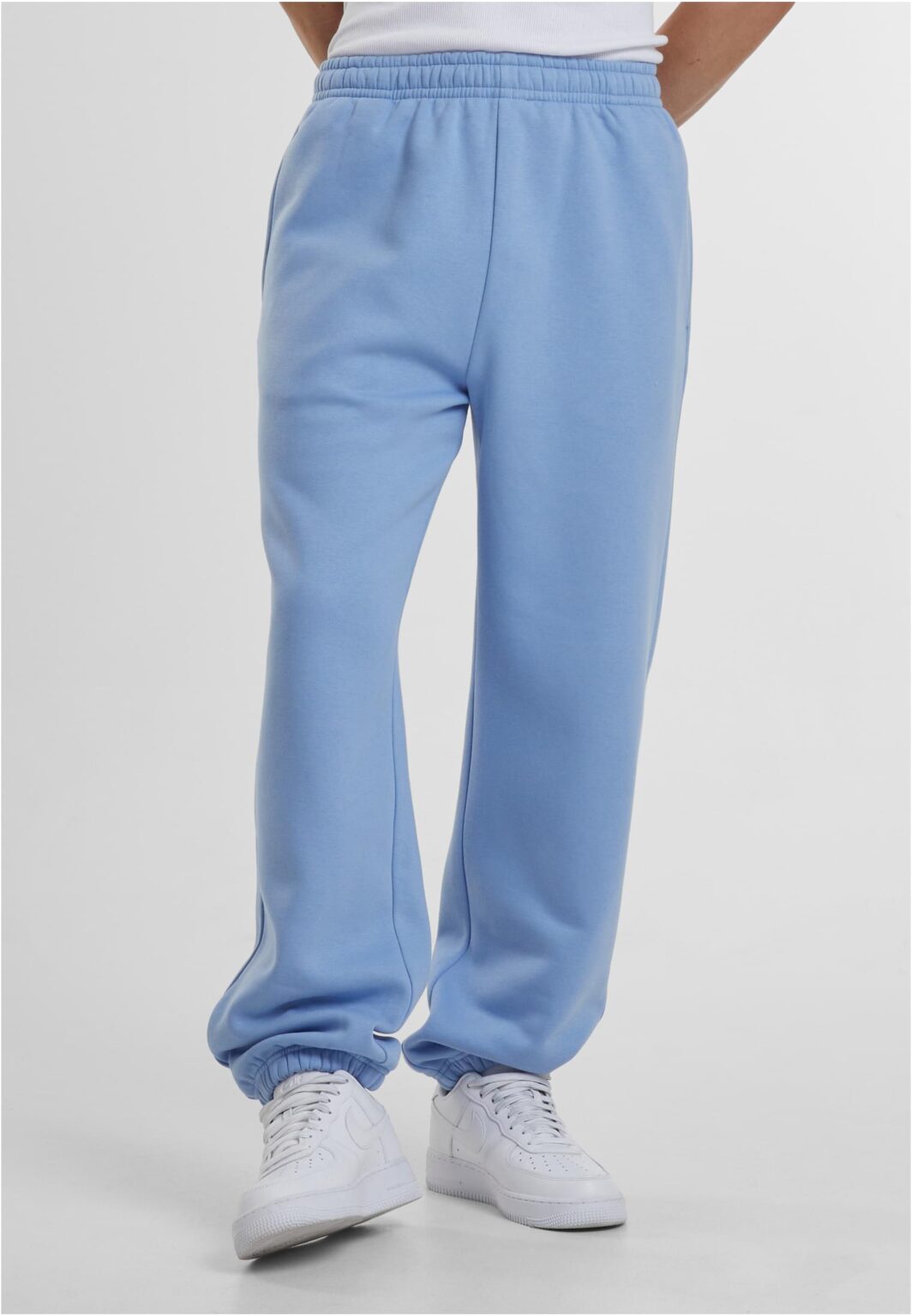 Men's sweatpants Fluffy light blue