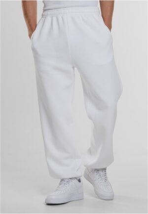 Men's sweatpants Fluffy white