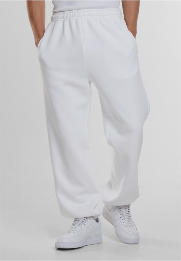 Men's sweatpants Fluffy white
