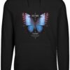Men's sweatshirt Become The Change Butterfly Hoody black