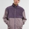 Men's sweatshirt Colour Block Polar purple