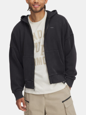 Men's sweatshirt Under Armour Icon HWT Fleece Wash FZ - Men's