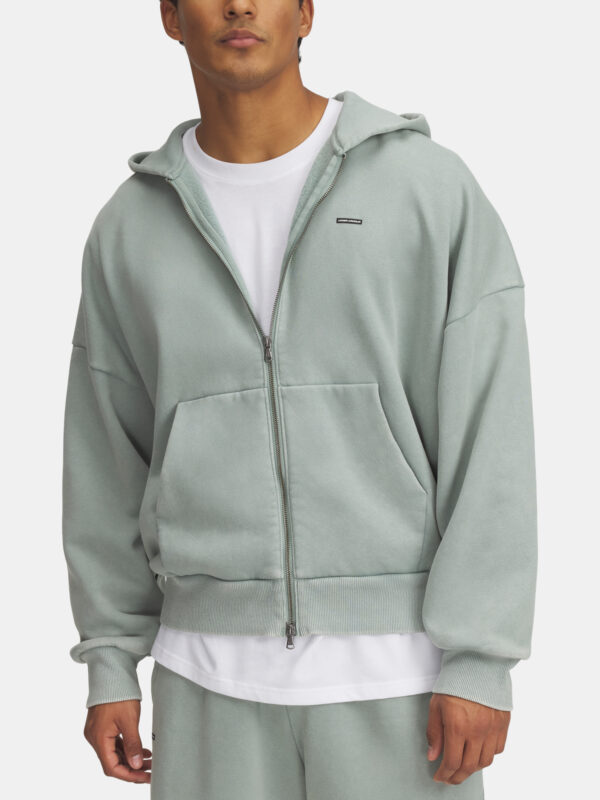 Men's sweatshirt Under Armour Icon HWT Fleece Wash FZ - Men's