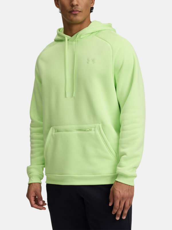 Men's sweatshirt Under Armour UA Armour Flc Pro Kanga HD-GRN - Men's