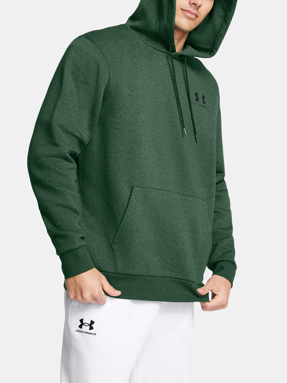 Men's sweatshirt Under Armour UA Icon Fleece Hoodie-GRN - Men's